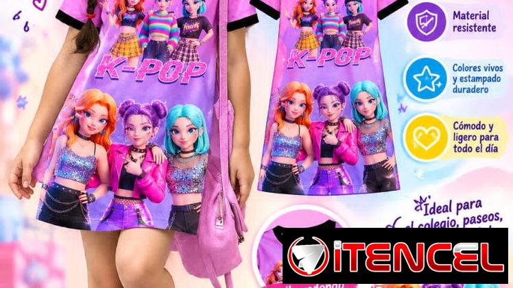 Conjuntos y vestidos Infantil kpop — foto 3