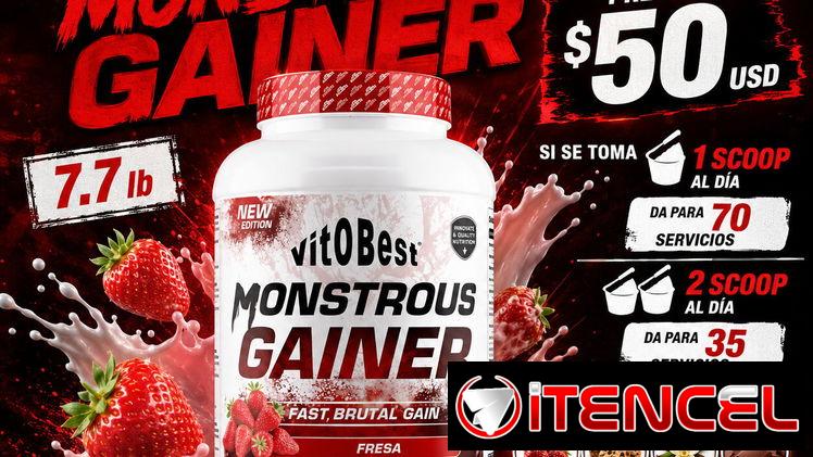 Mass Gainer Vitobest Monstrous Gainer 7.7lb 50 usd