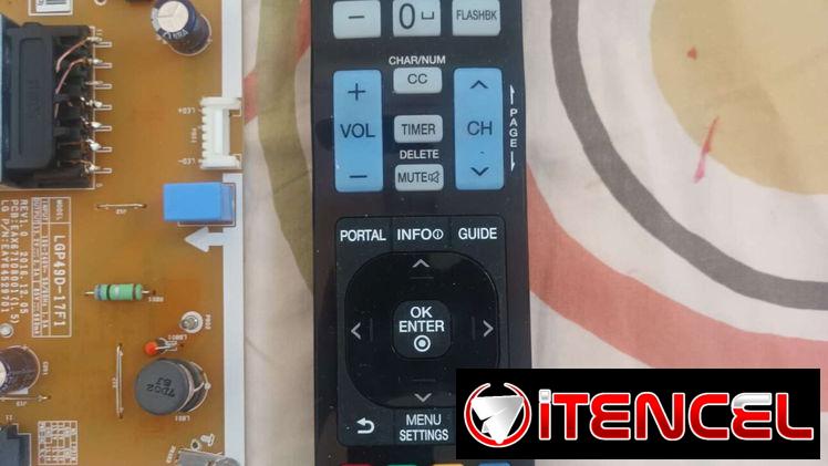 Componentes para smart TV LG 55″