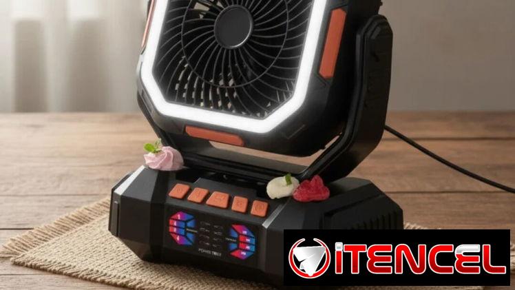 Ventilador recargable batería de 40 mil 🏪🏪