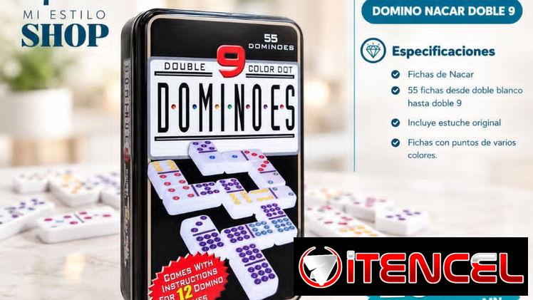 Domino Nacar doble 9: Precio: 20usd. Lawton