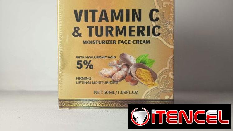 Crema Hoygi Vitamina C & Cúrcuma + 5% Ácido Hialurónico (cv)