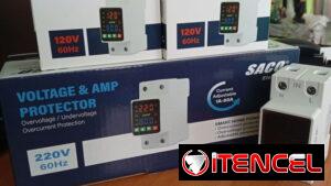Protectores de voltaje de breaker de 80A ( 110 y 220)
