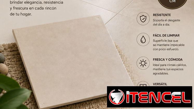 Losas de cerámica color Beige mate