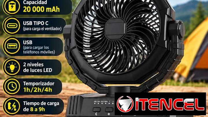 Ventilador de camping DFT 15