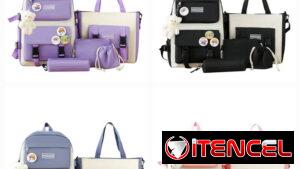 🎒 ¡Set de mochila 5 en 1!