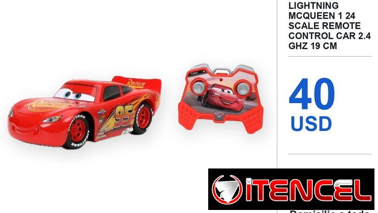 Disney Pixar Cars Lightning McQueen 1 24 Scale Remote Control Car 2.4 GHz 19 cm