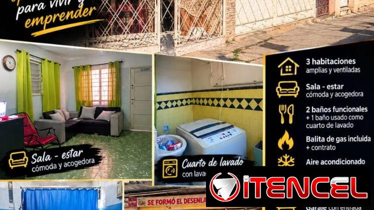 Casa+negocio funcionando en venta
