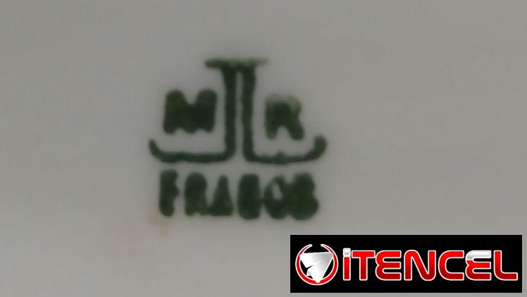 Fuente o plato ovalado antiguo 56868435