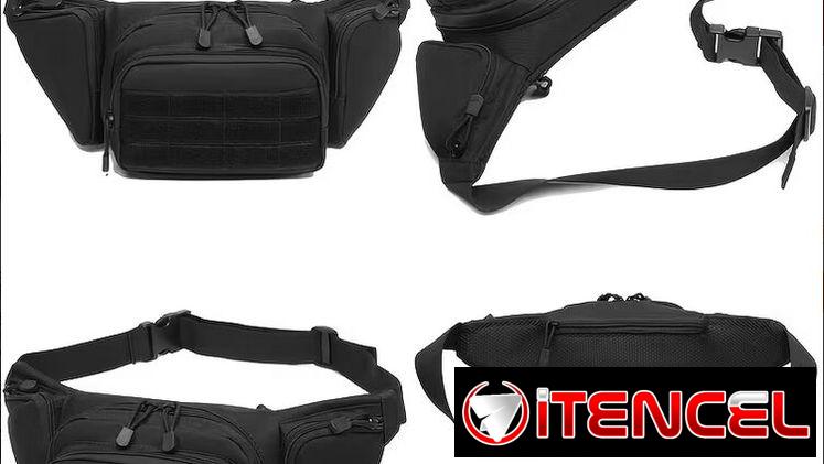 Riñonera Deportiva Táctica con Portación Oculta color negro — foto 1