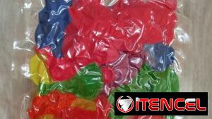 Pack de 100 globos de neón perfecto para fiestas de noche y cumpleaños