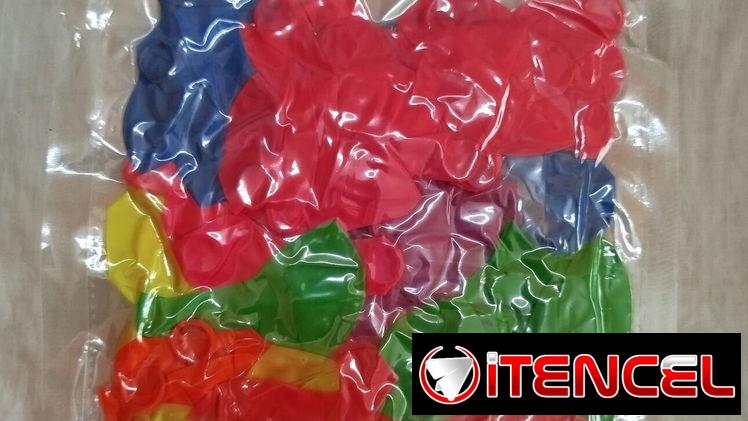 Pack de 100 globos de neón perfecto para fiestas de noche y cumpleaños