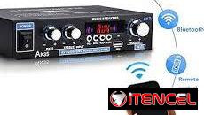 Amplificador HiFi AK35 con Bluetooth y control remoto