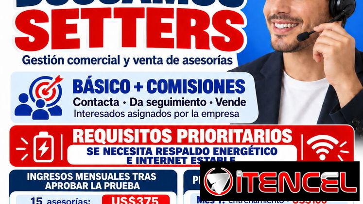 💼 ¡BUSCAMOS SETTERS (HOMBRES) EN LA SUBASTA CUBANA!