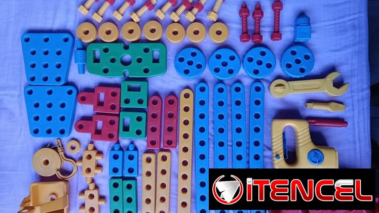 Juguete "Lego" 60 piezas con instrucciones (de uso) — foto 1