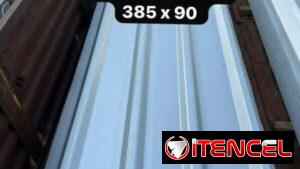Tejas galvanizadas 3.85 x 1.10 o 0.90
