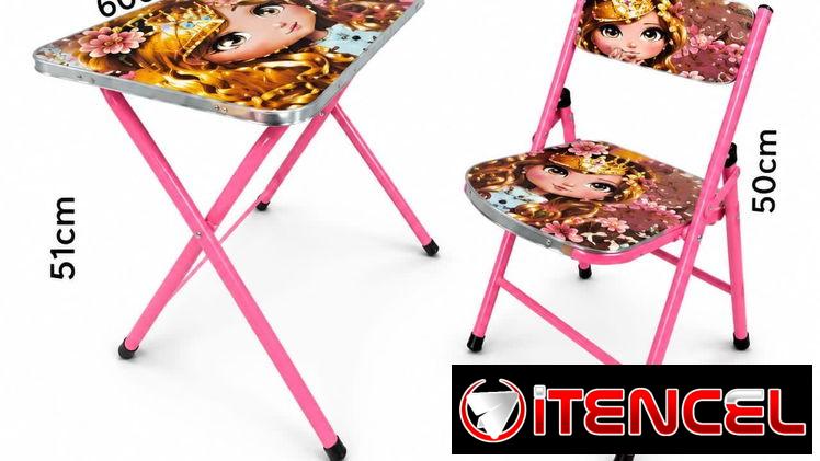 Mesa de estudiante con silla   (niña o niño) Precio :70USD  Entrega gratis 58080802