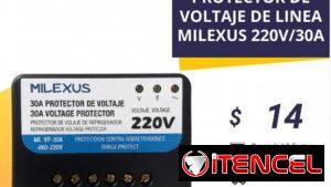 Protector de voltaje 220V/ 20A Milexus de línea)