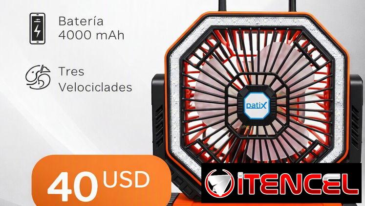 F18 VENTILADOR RECARGABLE