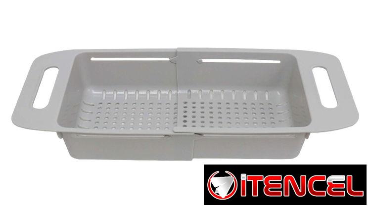 Colador o escurridor plegable para fregadero
