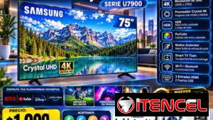 CRYSTAL UHD 4K 75” U7900 📺🔥 👑📲 WhatsApp: 53321047 PANTALLA GIGANTE • CALIDAD 4K •