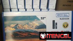 TV SMART TV ROYAL DE 32 PULGADAS CON SOPORTE A LA PARED