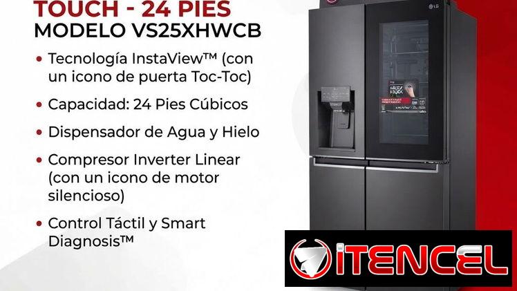 REFRIGERADOR LG 24 PIES TOUCH TOUCH (📲58131170)