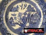 🪞 Plato Decorativo: Buffalo Pottery 🇺🇸 (1916) – Tel: 5358 0956 – Vedado