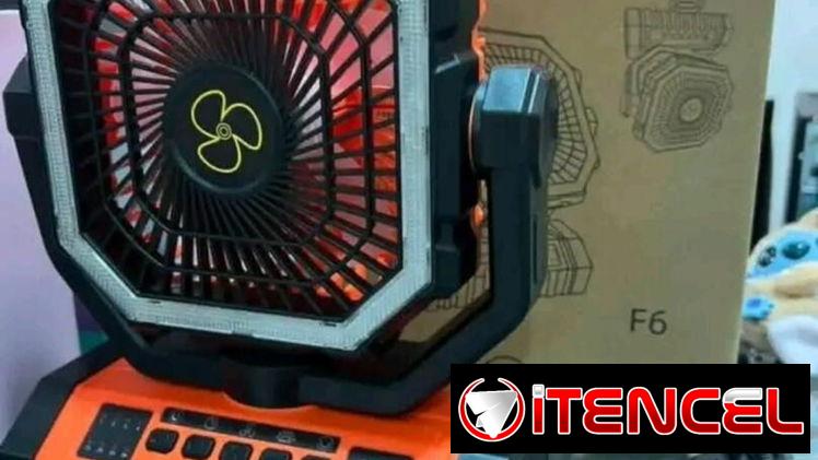 Ventiladores Recargables F6 P0291-AV006