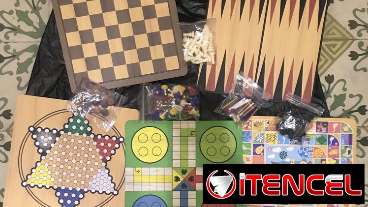 Variedad de juegos de mesa