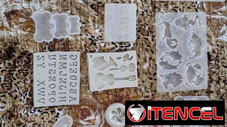 Moldes variados para resina o velas