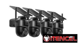 Cámaras de Seguridad 2 k, inalámbricas y Solares, $187 usd ❗