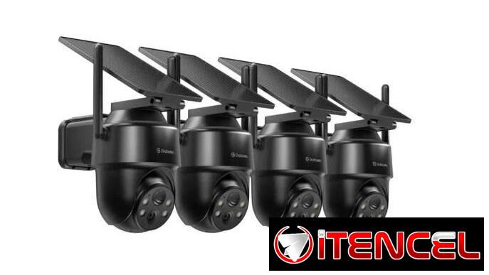 Cámaras de Seguridad 2 k, inalámbricas y Solares, $187 usd ❗