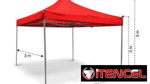 Carpas 3 x 3 m
