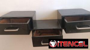 Vendo repisa con gavetas pequeña, muy buen estado, 15mil CUP, contactar al 58256384