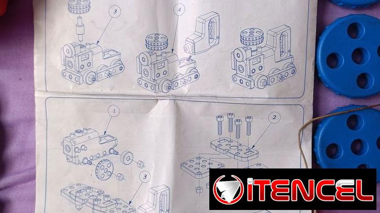 Juguete "Lego" 60 piezas con instrucciones (de uso) — foto 3