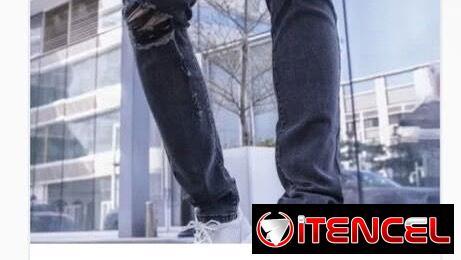 Pantalones de mezclilla de hombre