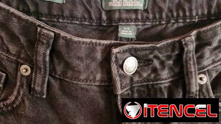 Pantalón negro estilo ancho moderno — foto 2