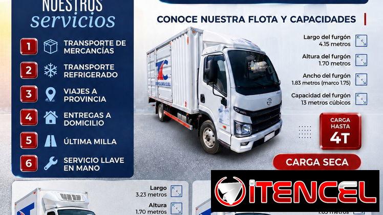 🚚 TRANSPORTE SEGURO Y CAPACIDAD PARA TODO TIPO DE CARGA