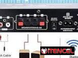Amplificador HiFi AK35 con Bluetooth y control remoto