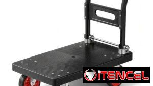 Carro plataforma plegable 680 lb con correa