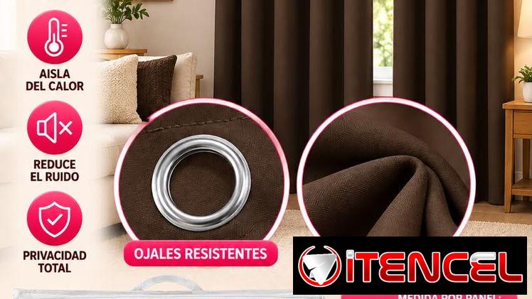 Cortinas blackout Set de 2 paños