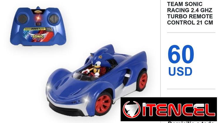 Sonic The Hedgehog Team Sonic Racing 2.4 GHz Turbo Remote Control 21 cm