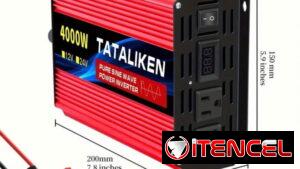 Convertidor Inversor de onda sinusoidal pura 12v - 110v / 4000w. 140 USD