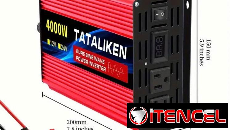 Convertidor Inversor de onda sinusoidal pura 12v - 110v / 4000w. 140 USD — foto 1