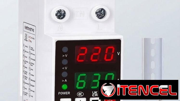 Protector de Voltaje Inteligente DIHOOL (1-63A) — foto 1