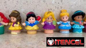 Princesas. Ideal para decoración de Cakes de Cumpleaños