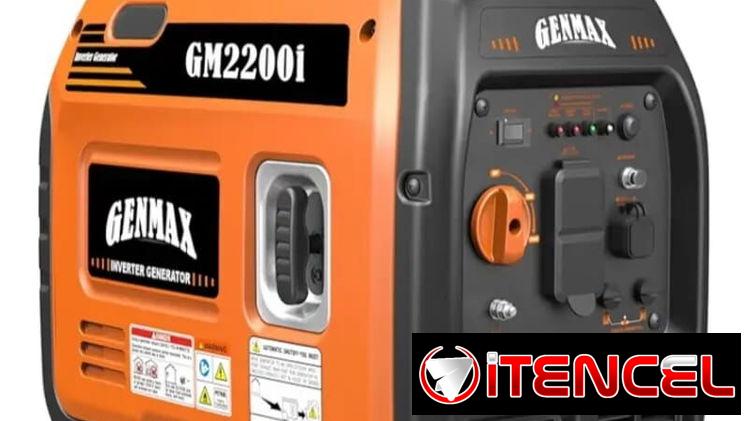 GENERADOR GENMAX 2200W ✅ INVERTER  ⛽ Gasolina solamente  ✅ 110V 🧾 Garantía que es nueva en su caja, se comprueba su fun