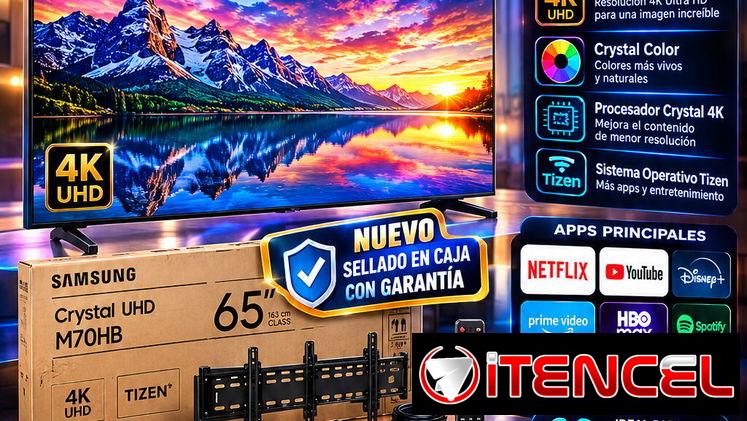 📺🔥 SAMSUNG SMART TV 65” 4K Mini Led 2026 🔥📺 ✨ MODELO M70HB 📲 WHATSAPP: 53321047 — foto 1