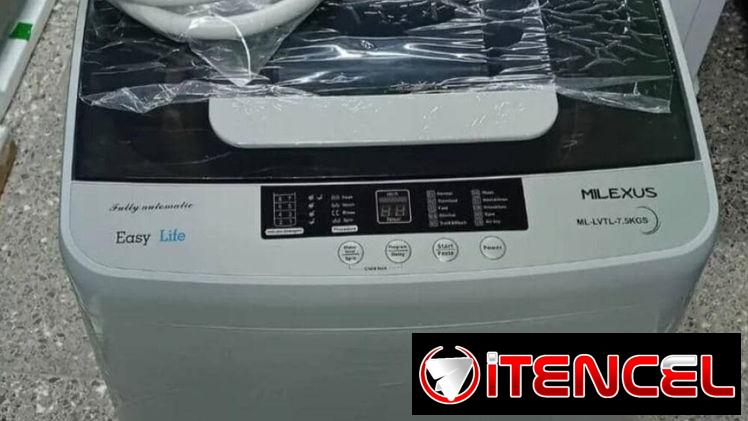 Lavadora automática milexus 7.5kg